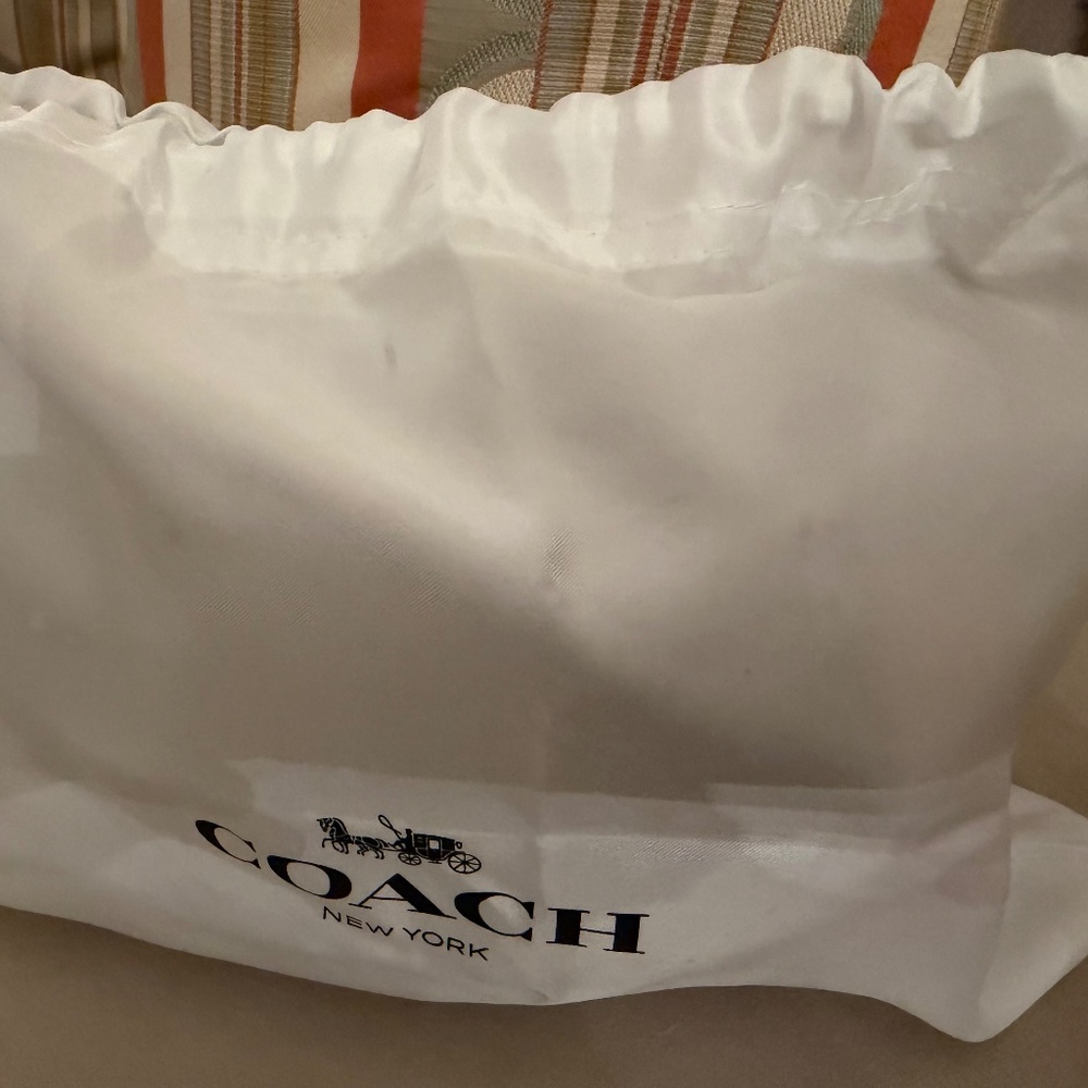 NWT Coach Mini Rowan Crossbody Bag In Loved Denim